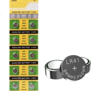 Generic AG3 LR41 Button Cell Batteries 1.55V (10pcs)