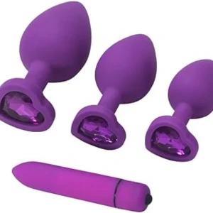 Generic Anal Plug Bullet Vibrator Adult Sex Toy