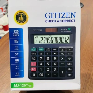GITIZEN MJ-120T-W Electronic Calculator