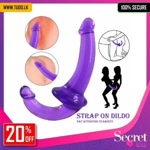 Double Headed Strapless G Spot Penis Dildo Double Ended