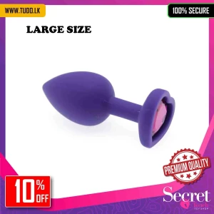 Generic Heart Shaped Large Silicone Anal Plug