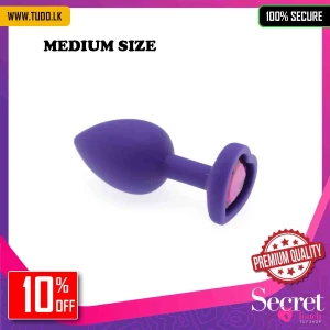 Generic Heart Shaped Medium Silicone Anal Plug