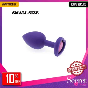 Generic Heart Shaped Small Silicone Anal Plug