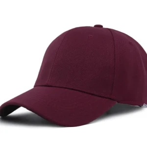 Maroon cap Unisex Adjustable