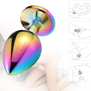 Generic Stainless Steel Anal Plug Large Size
