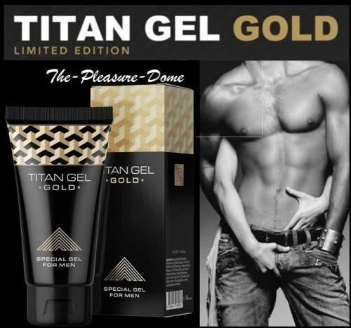 Titan Gel Gold Penis Enlargement Gel for Men