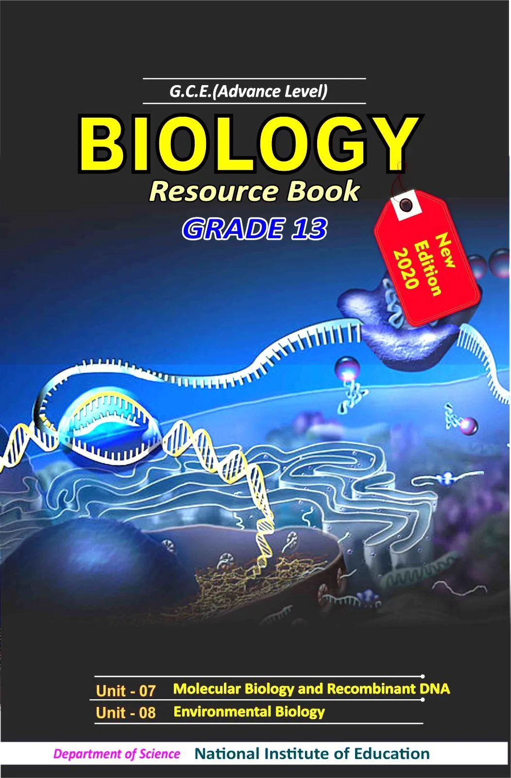 NIE Biology Resource Book Advanced Level Color Print