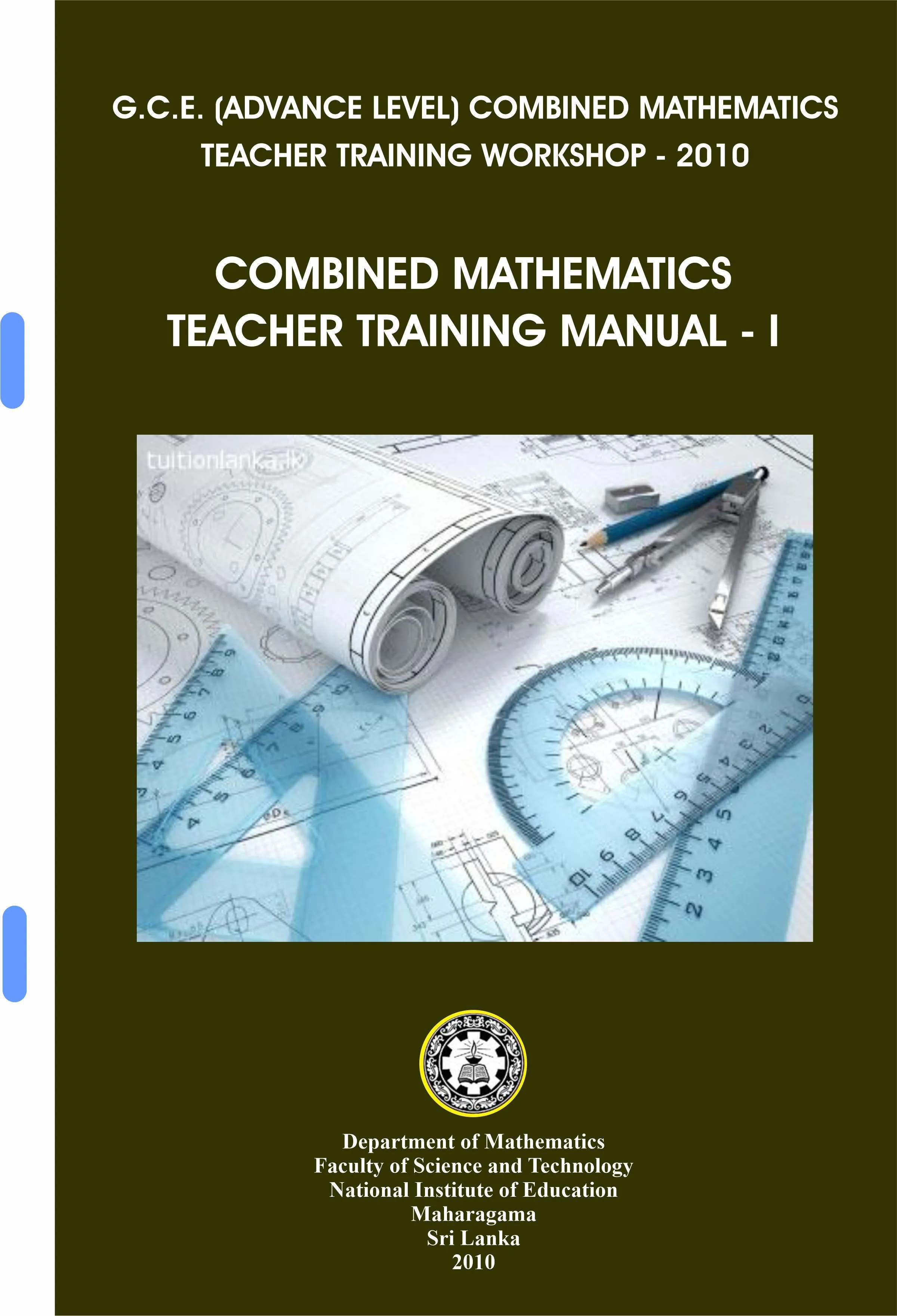 NIE Combined Mathematics Teacher Training Manual