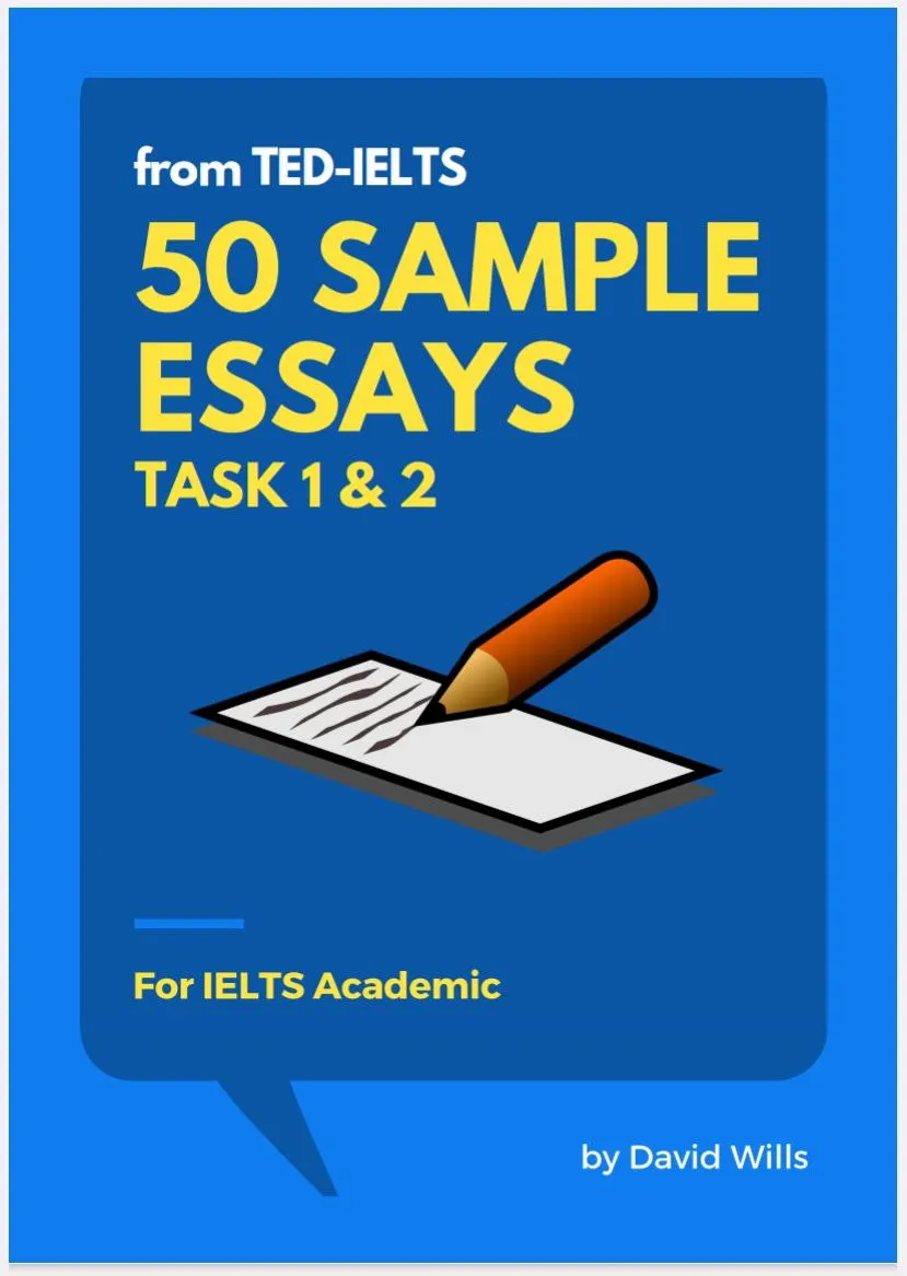 IELTS 50 Sample Essays Academic Task 1 & 2