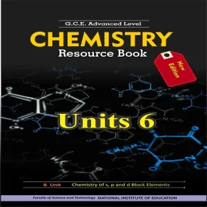 Generic Chemistry 6 Advanced Level Chemistry Resource Book