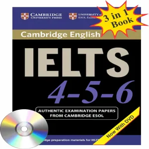 IELTS 4,5,6 Bundle Book with DVD