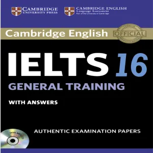 Cambridge IELTS General 16 with answers & DVD
