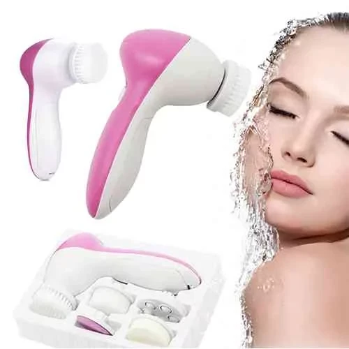 Generic 5-in-1 Portable Multi-Function Facial Massager - image 2