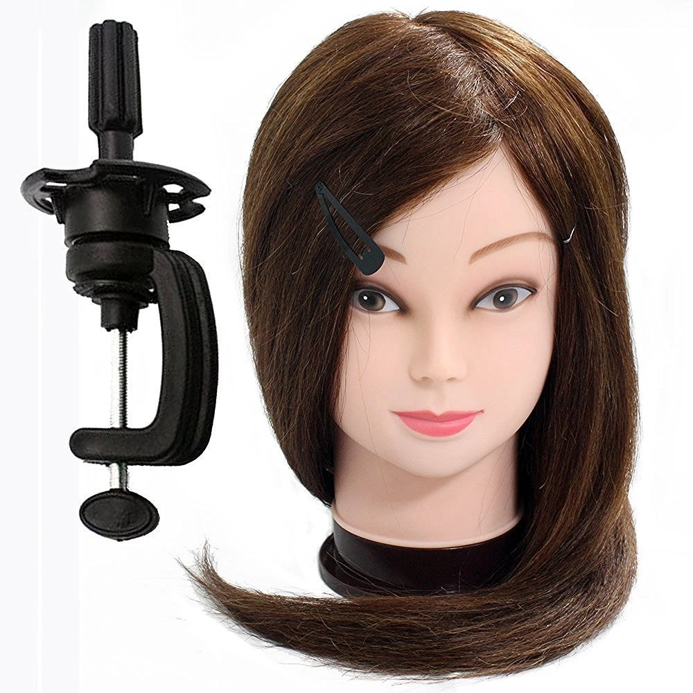 Generic Mannequin Head Washing Cutting Makeup Holder - image 3