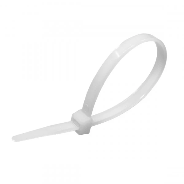 Kosmos 2.5x100mm White Plastic Cable Tie 100pcs - image 3