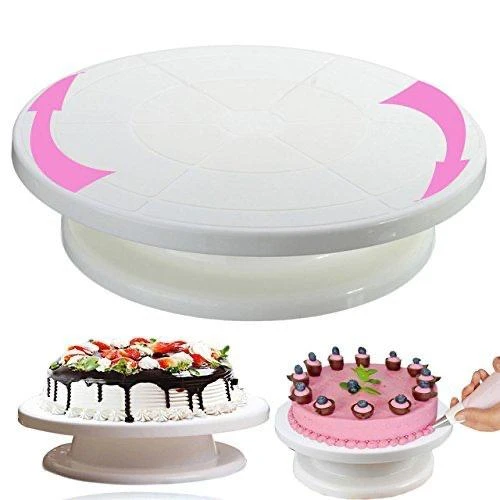 Generic Cake Decorating Turntable Smooth Rotating - image 1