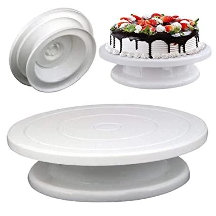 Generic Cake Decorating Turntable Smooth Rotating - image 2