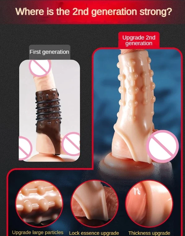 Generic Penis Sleeve for Enlargement & Delay Ejaculation - image 2