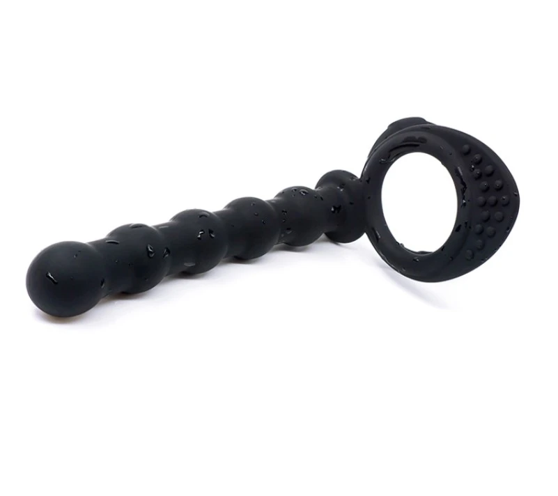 Generic Double Penetration Silicone Anal Beads Butt Plugs - image 6