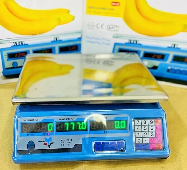 Generic Price Computing Scale 40kg Green LED Display