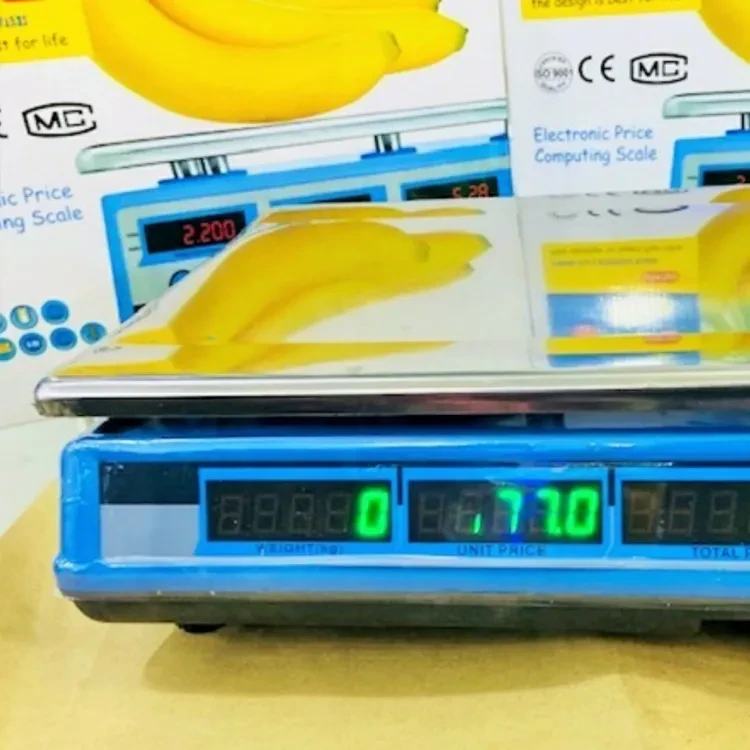 Generic Price Computing Scale 40kg Green LED Display - image 3