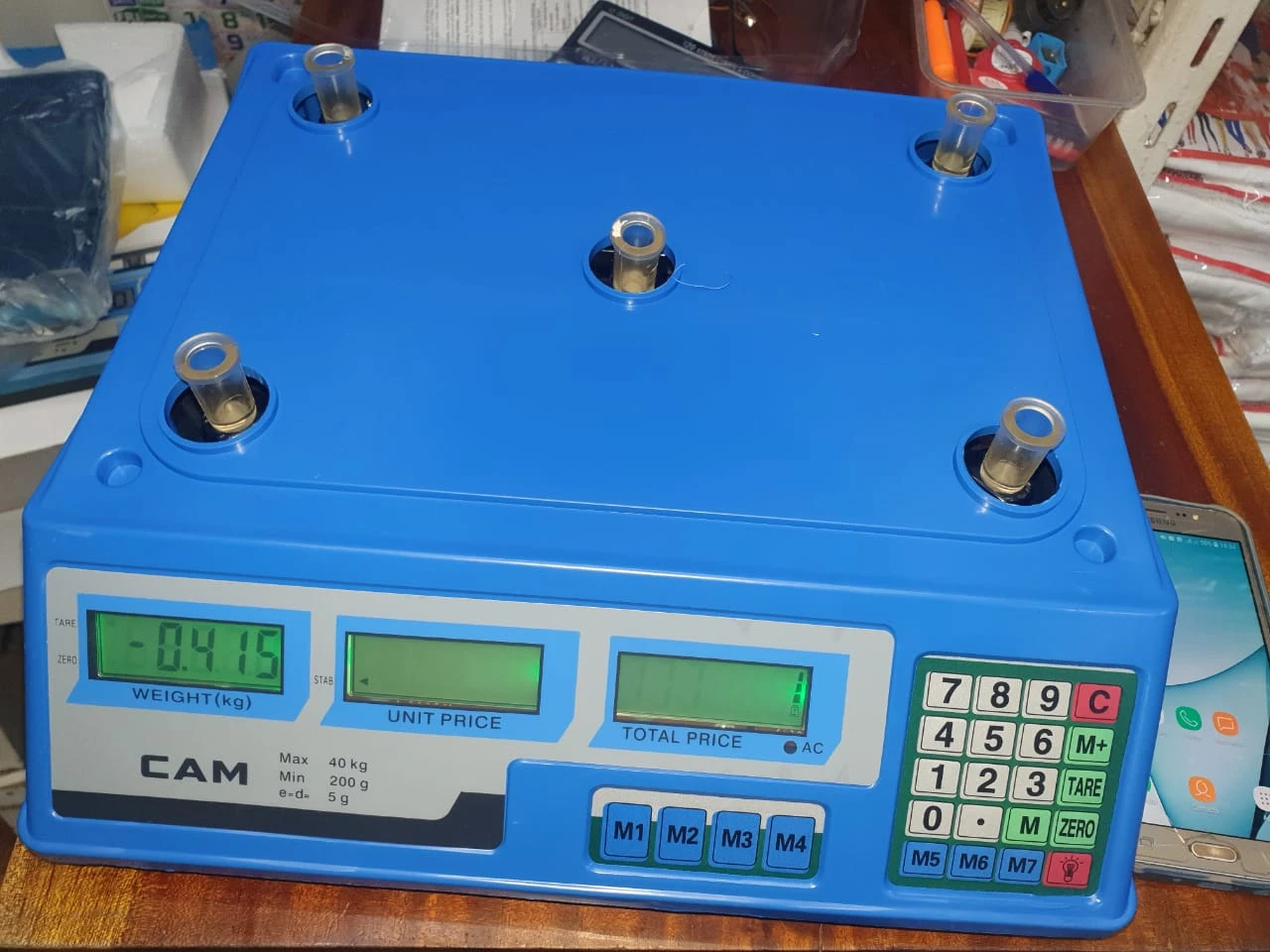 Generic Price Computing Scale 40kg Green LED Display - image 5