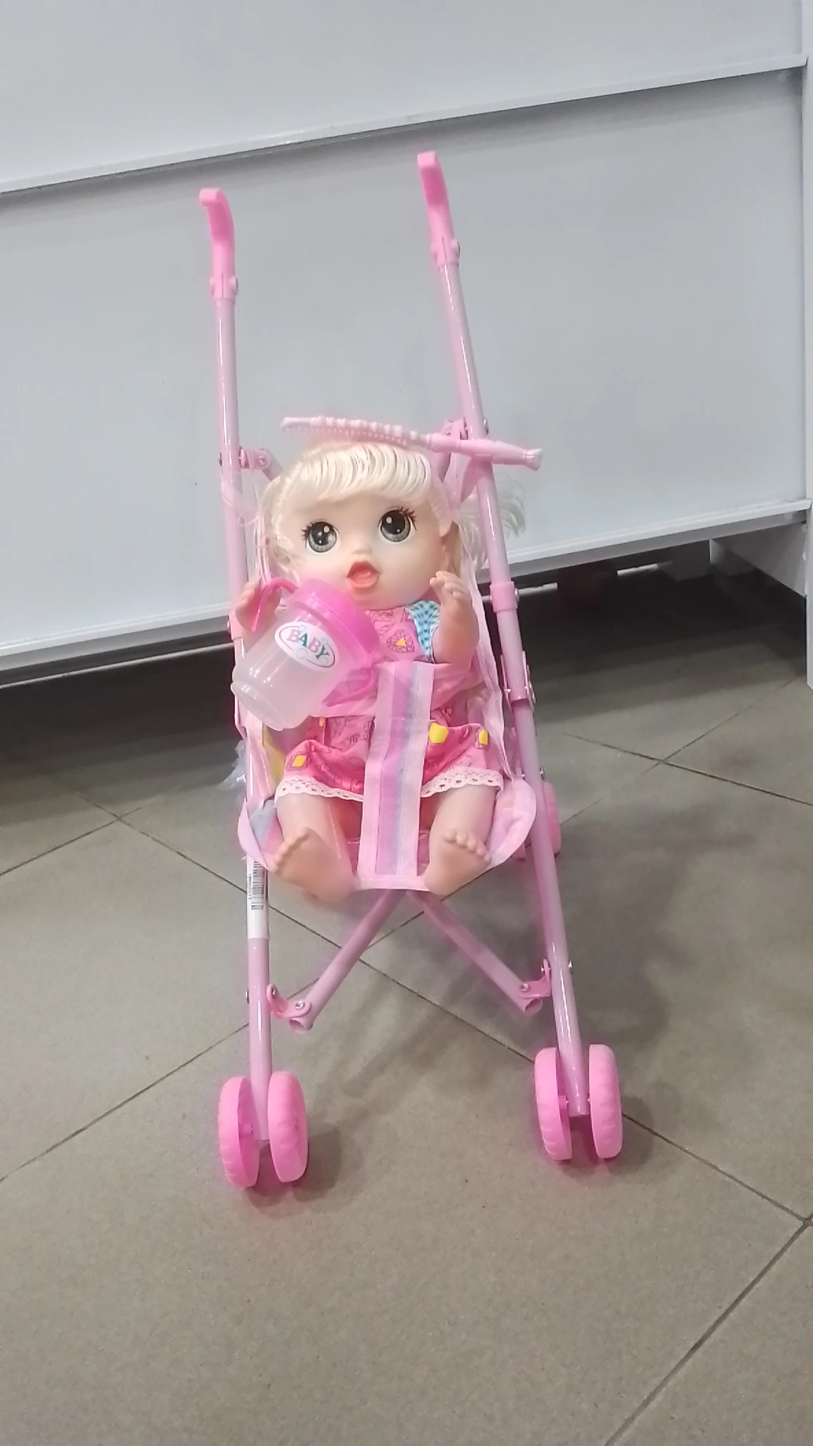 Generic Go cart Baby Doll with Music - image 2