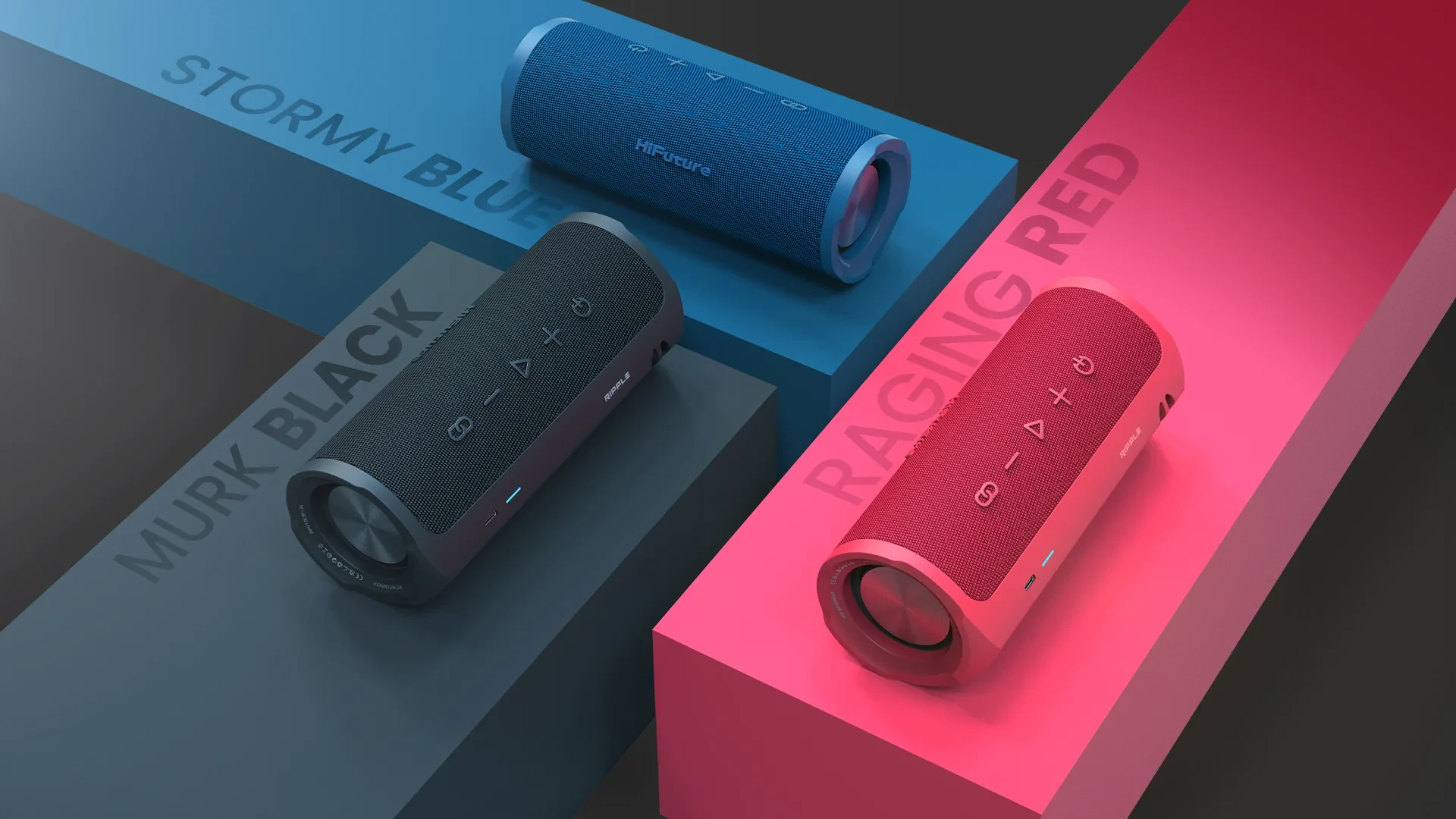 HiFuture Ripple Portable Bluetooth Speaker - image 1