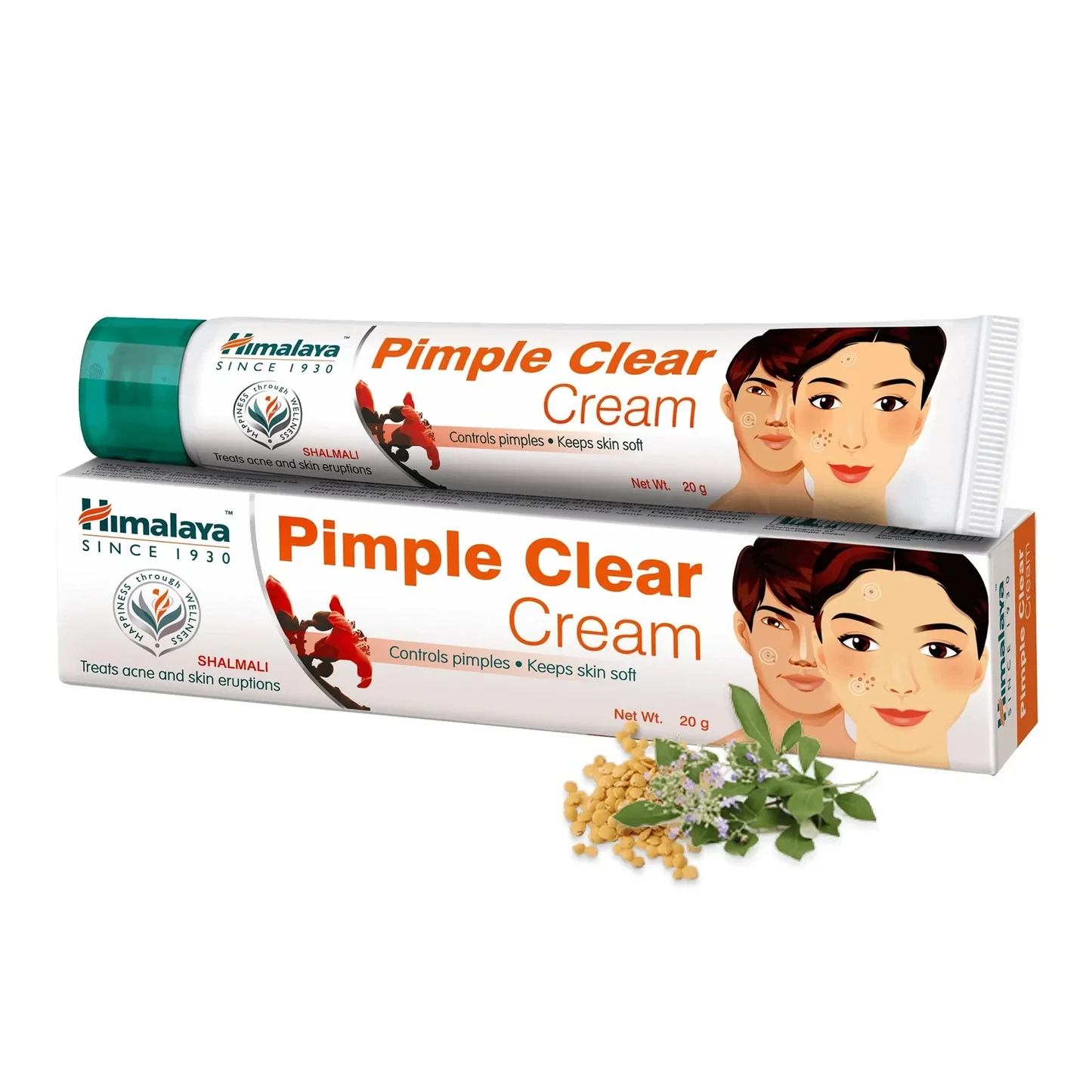 Himalaya Acne-n-Pimple Cream Treats Pimples