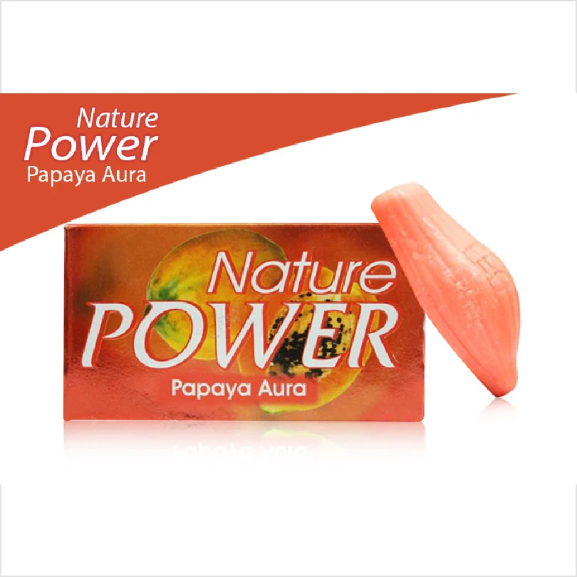 Nature Power Papaya Aura Indian Soap 125g - image 3