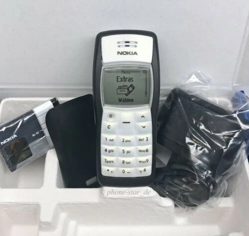 Nokia 1100 Brand New Mobile Phone - Black - image 2