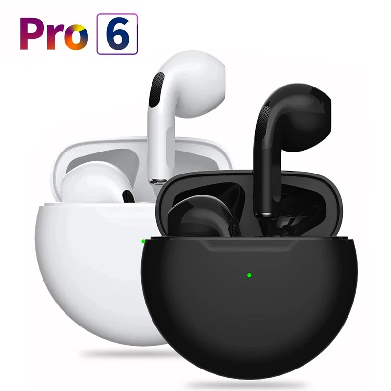 Pro 6 Airpod Wireless Bluetooth 5.0 Earbud