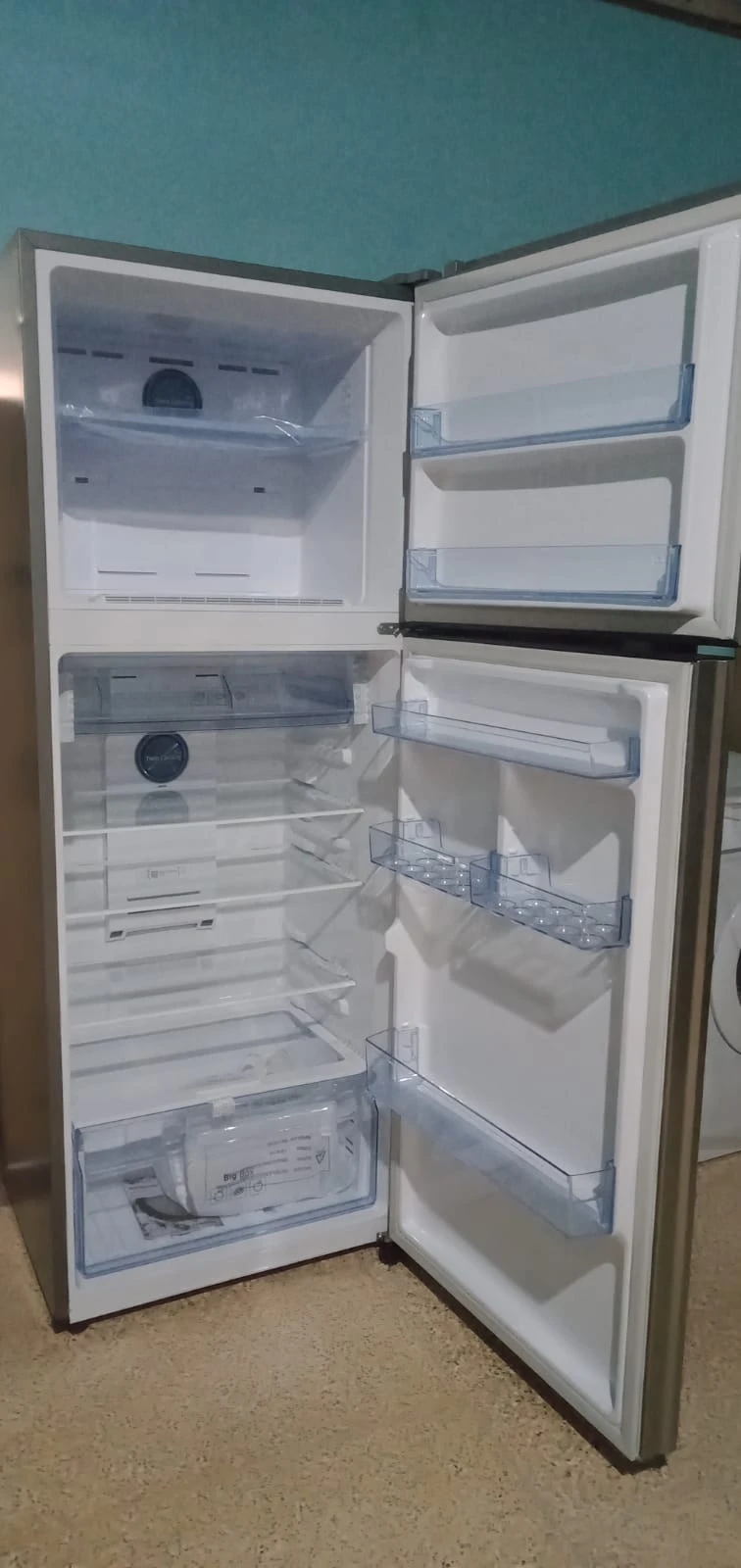 Samsung RT42B553ESL 415L 3 Star Double Door Refrigerator - image 3