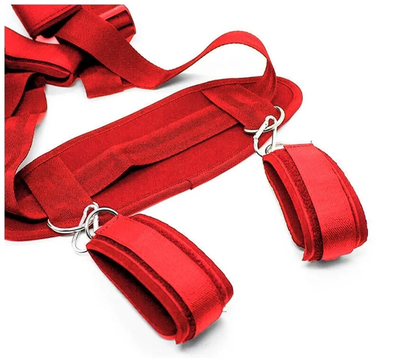 Sexy Nylon BDSM Bondage Kits Handcuffs Ankle Cuffs - image 2