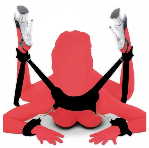 Sexy Nylon BDSM Bondage Kits Handcuffs Ankle Cuffs - image 4