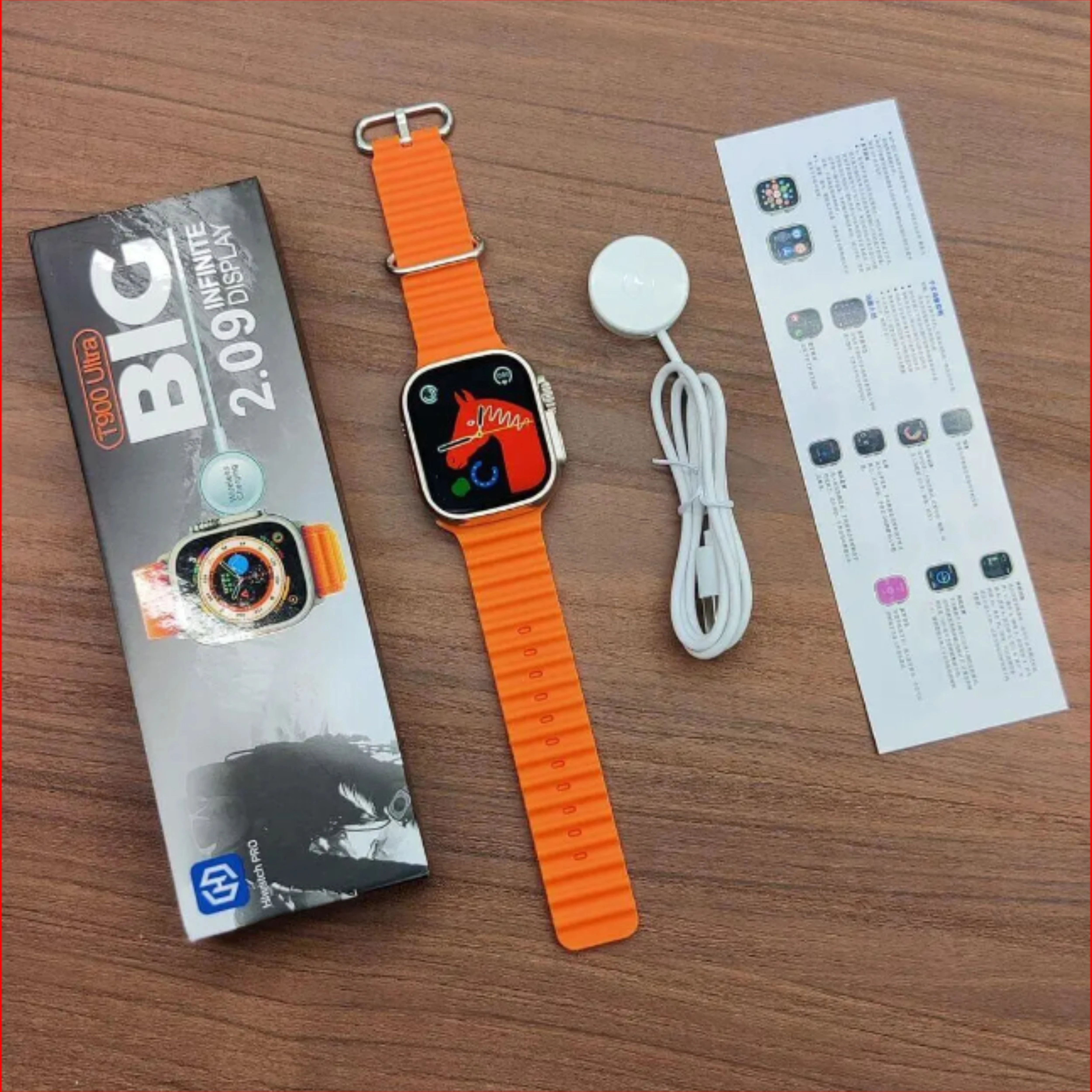 Smart Watch T900 Ultra Fitness Tracker New Series 9 - image 5