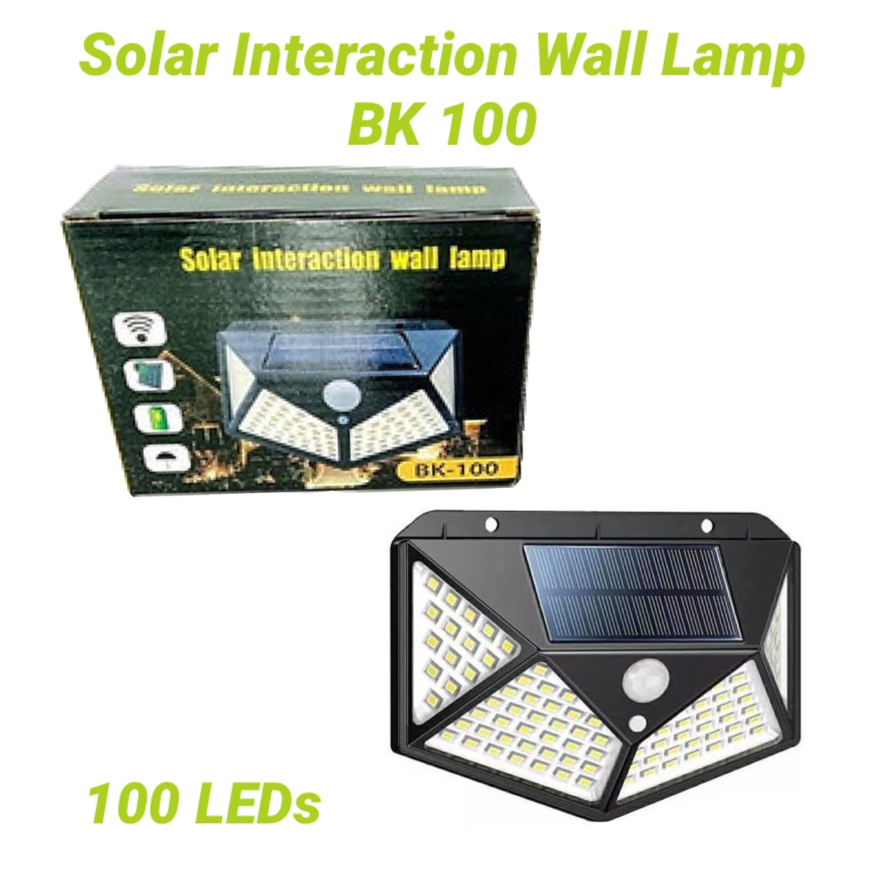 Generic BK-100 Solar Interaction Wall Lamp