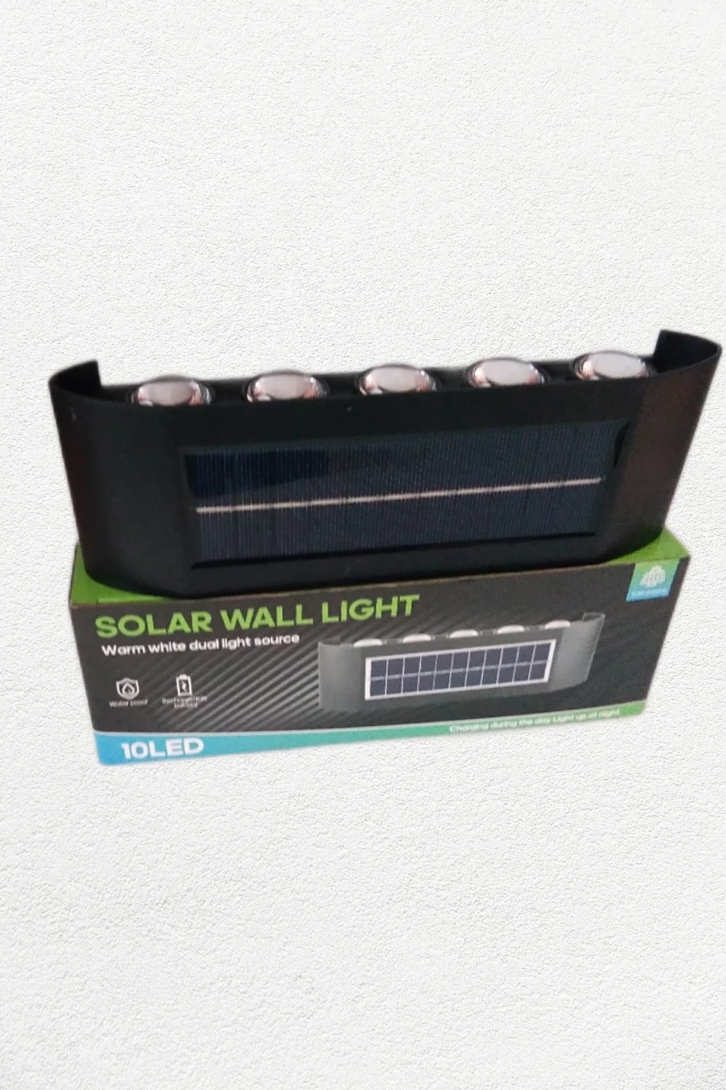 Generic Solar Wall Light 10LED