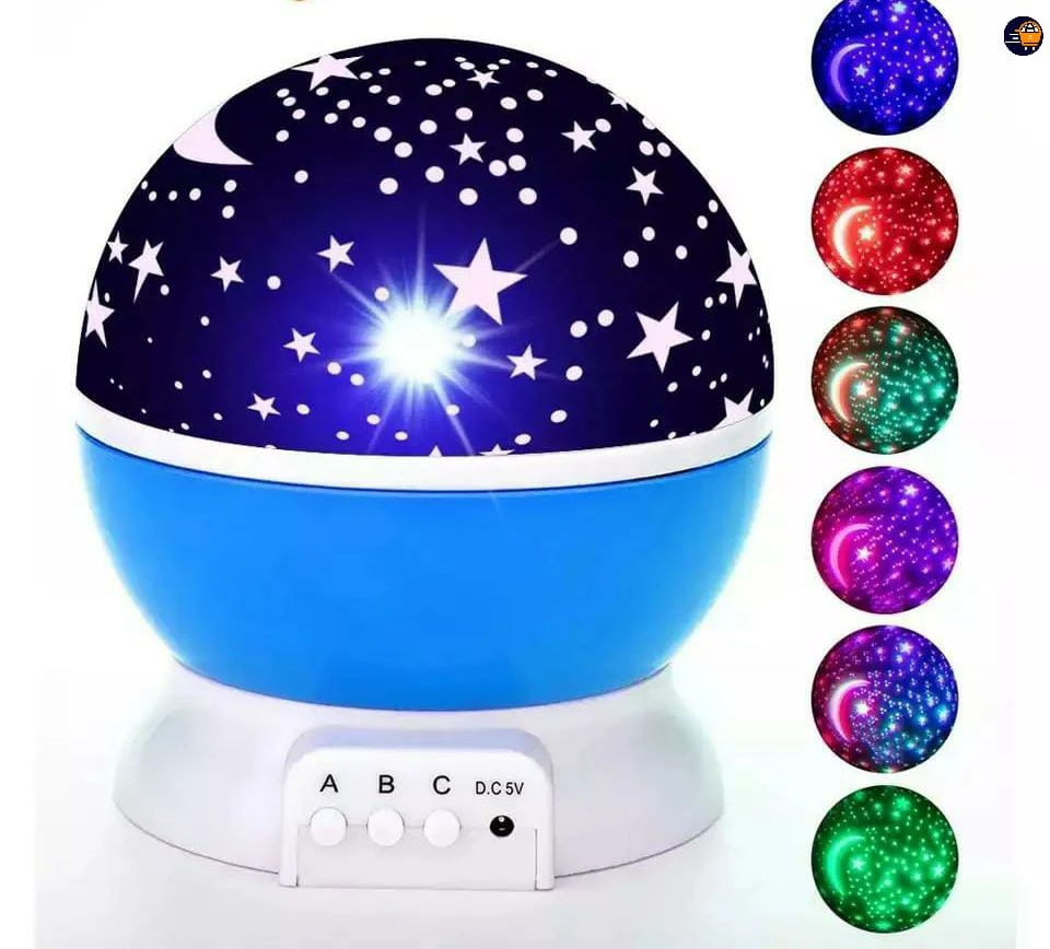 Star Master LED Rotating Night Light - image 2