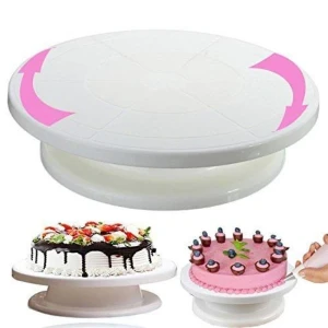 Generic Cake Decorating Turntable Smooth Rotating