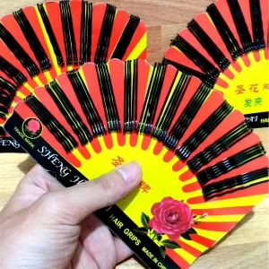 Generic Hair Grips Bobby Pins for Girls - 3 Cards