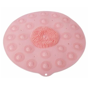 Generic Silicon Massage Foot Pad Shower Mat