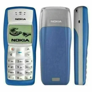 Nokia 1100 Brand New Mobile Phone - Blue