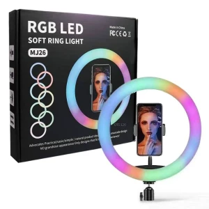 Generic MJ26 RGB LED Soft Ring Light