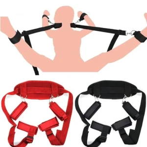 Sexy Nylon BDSM Bondage Kits Handcuffs Ankle Cuffs