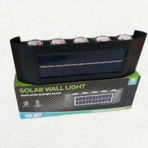 Generic Solar Wall Light 10LED