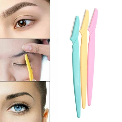 Tinkle Eyebrow Razor 3 Pcs Set with Safety Cover - image 4