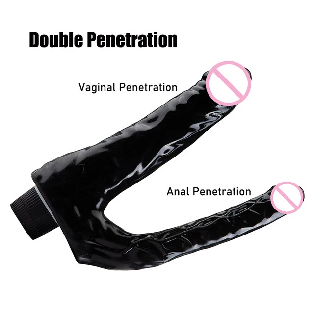Generic Vibrating Double Penetration Dildo - image 3