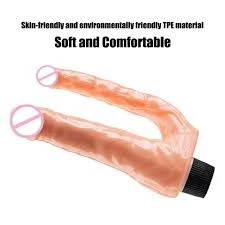 Generic Vibrating Double Penetration Dildo - image 4