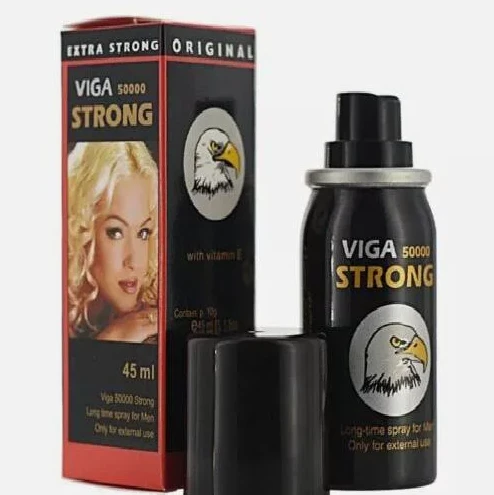 Viga 50000 Strong Delay Spray with Vitamin E